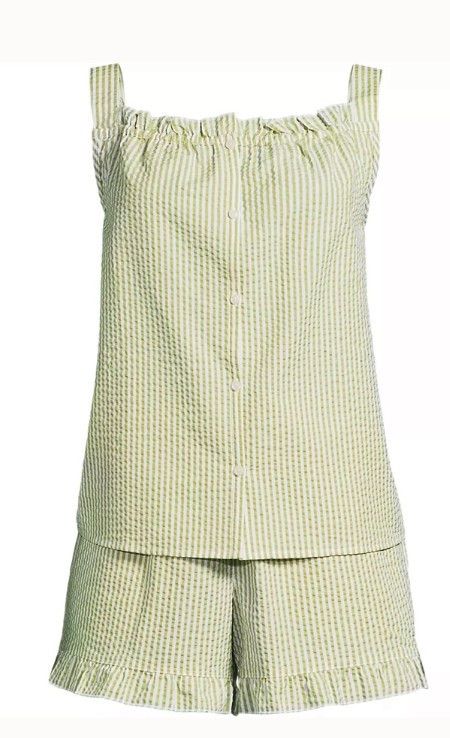 Adorable set, summer cotton pjs but think these also be cute with casually!  40% off