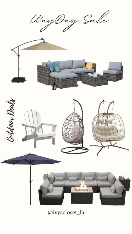 Outdoor patio furniture Way Day sale finds 

#LTKSaleAlert #LTKHome