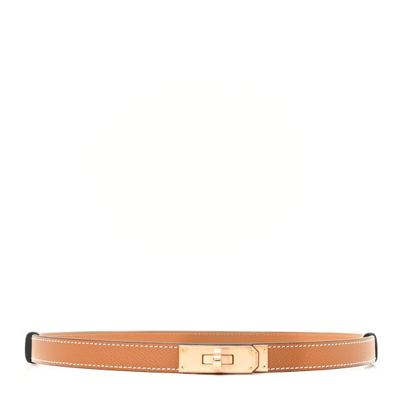 Epsom Kelly Belt Gold | FASHIONPHILE (US)