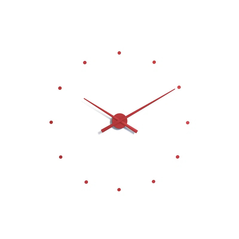 Large Red OJ Wall Clock (Part number: Oj-Red) | Wayfair North America
