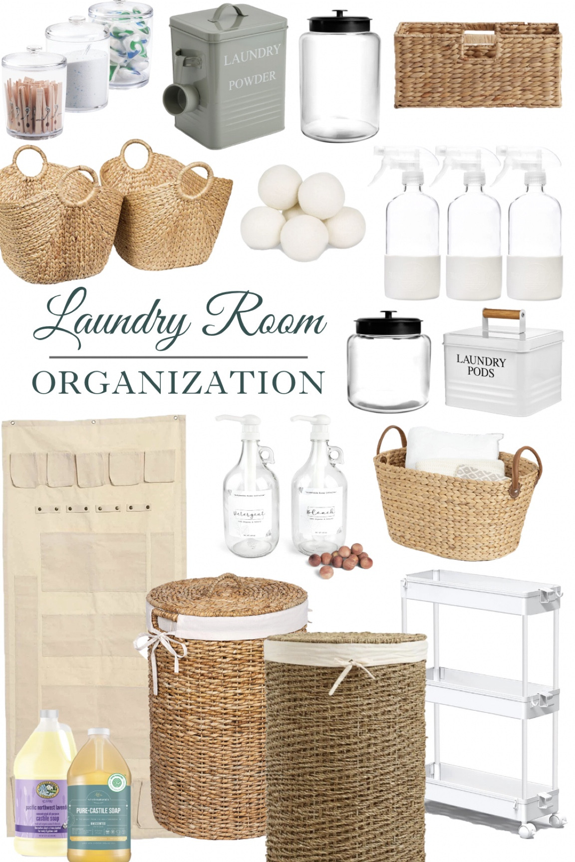 Laundry room organization 

#LTKFind #LTKhome #LTKfamily