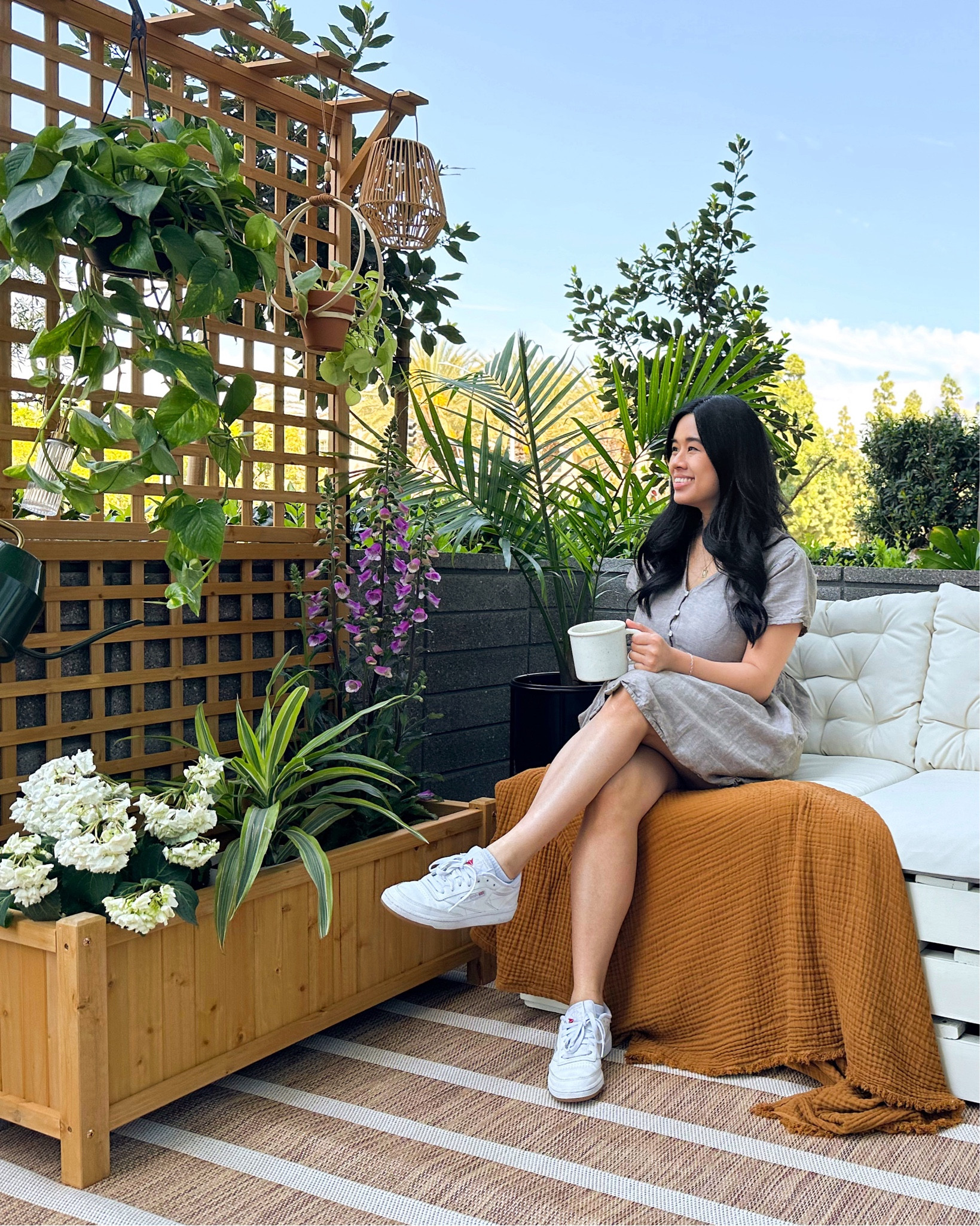 Patio makeover is in progress! 🌿

#LTKhome