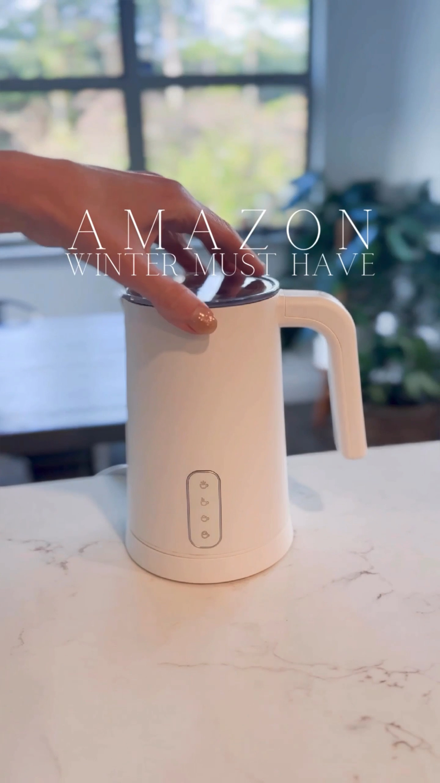 this is the only way I make any hot drink ☕️ 
the frothing feature does hot or cold, and it’s another super easy to clean gadget to have for your kitchen 👏🏼

#amazonfinds #amazonkitchengadgets #amazonkitchen #amazonhomefinds #amazonaffiliate

#LTKVideo #LTKfindsunder50 #LTKhome