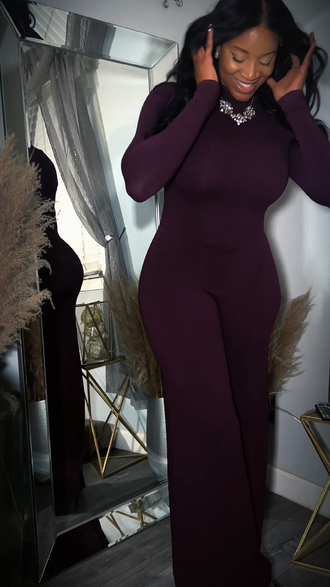 The most comfortable, cute jumpsuit, perfect for the fall and perfect for the tall women!