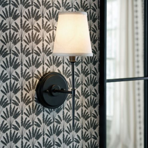 Preston Wall Sconce Fixture with Shade | Ballard Designs, Inc.