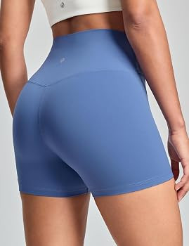 HeyNuts No Front Seam Biker Shorts 4"/ 6" | Amazon (US)