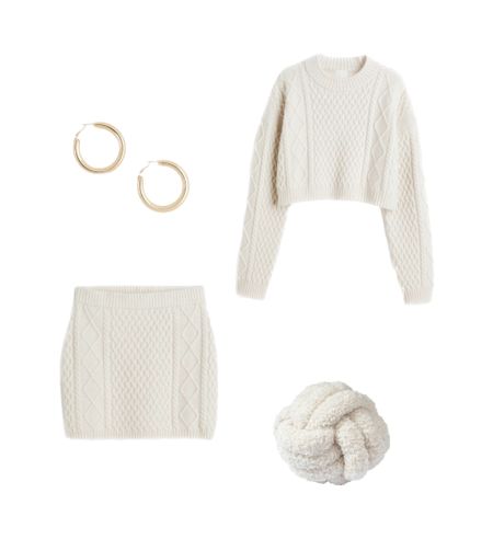 School outfit, winter fashion, 2023 fashion, basics , gold hoops , gold jewelry, sweatpants , longsleeve , beige , H&M , outfit inspo , outfit inspiration, knitted sweater, skirt, knot pillow

#LTKSale #LTKstyletip #LTKfit