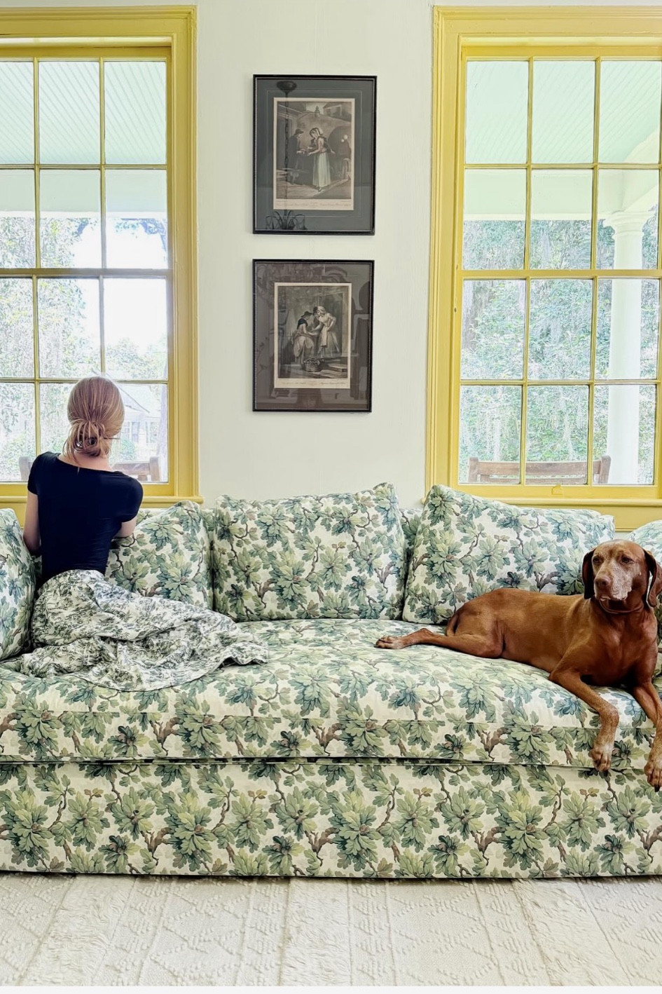 The inside’s custom fabrics make every room feel incredibly high end, but don’t break the bank in the process!

#LTKHome