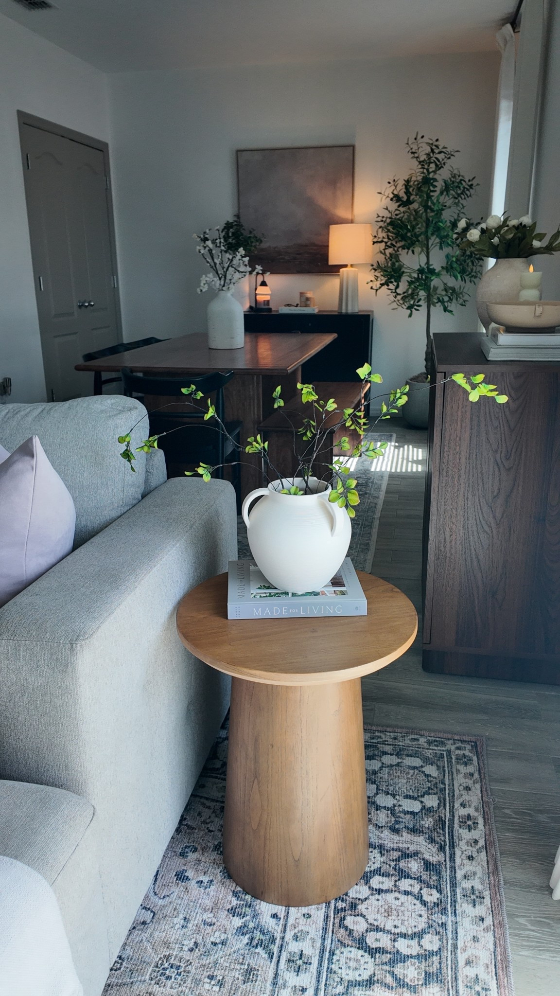 Pedestal accent side table #LTKSpringSale 

#LTKHome #LTKStyleTip