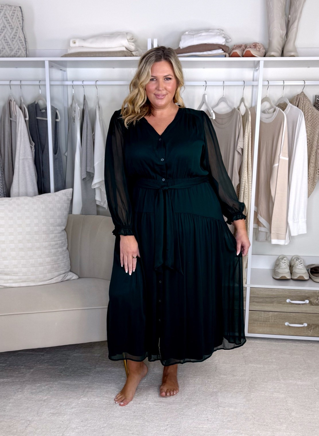Nym kohls haul! Wearing a 2X in everything and an 18 in the jeans but would size up if in between! Plus size, outfit inspo, fall fashion, apron belly, mom life @kohls  #kohls #kohlspartner #kohlsfinds

#LTKSeasonal #LTKPlusSize #LTKMidsize