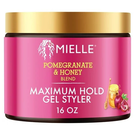 Mielle Pomegranate and Honey Maximum Hold Gel Styler 16 fl. oz. | Walmart (US)