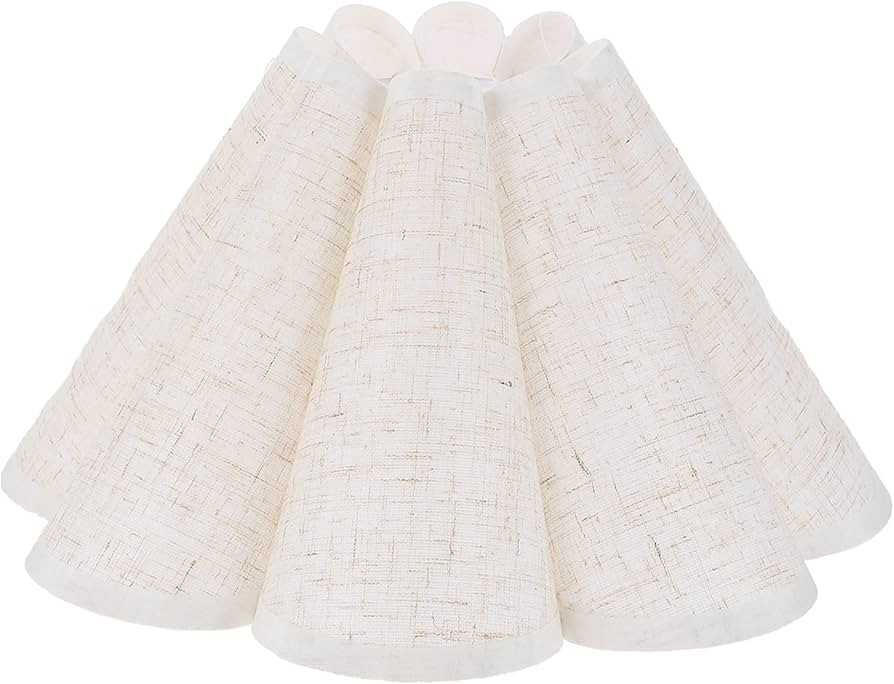 Korean Style Lampshade Petal Design Light Cover Chic Light Accessory Fabric Clip- Bubble Lamp Sha... | Amazon (US)