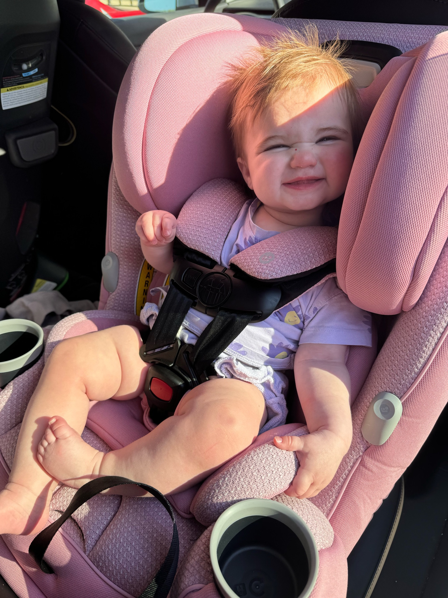 Pink toddler Maxi Cosi car seat 

#LTKfamily #LTKkids #LTKbaby