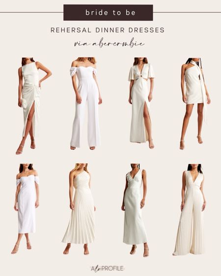 Rehearsal dinner dresses for the bride to be 🤍