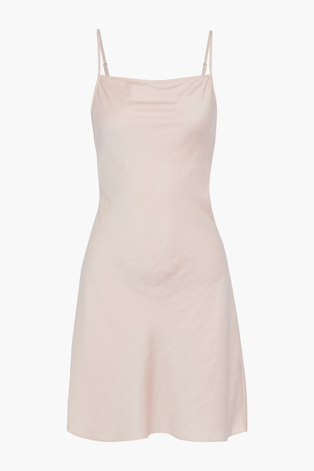 Crinkled-satin mini slip dress | The Outnet (UK and Europe)
