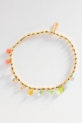 Vergoldetes Armband mit schwebendem Kristall | Anthropologie (EU)