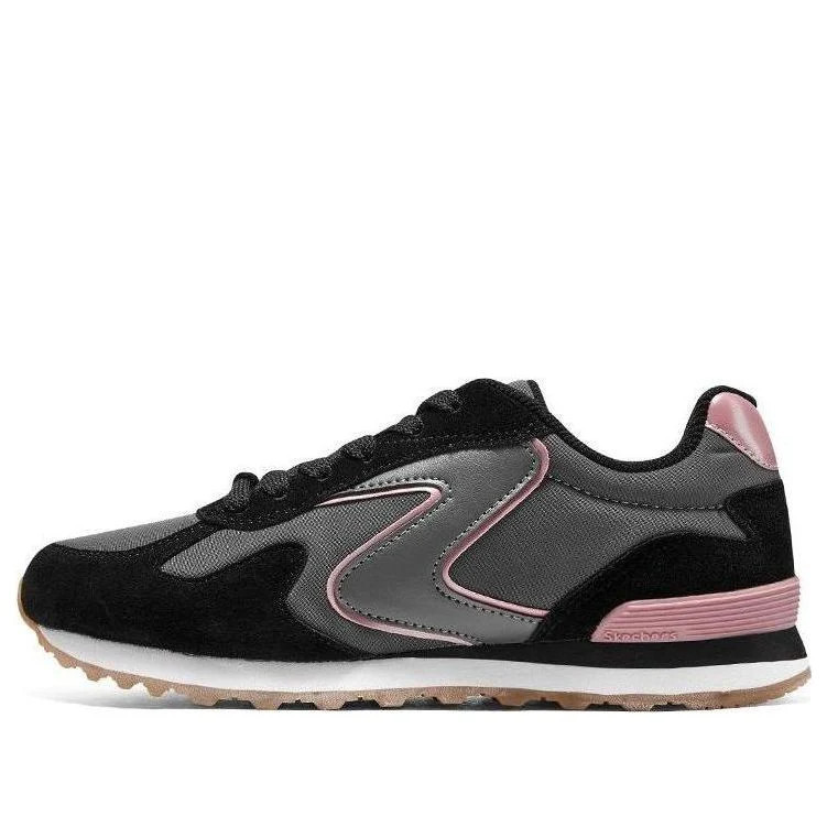 (WMNS) Skechers OG 85 'Black Grey Pink' | KICKS CREW