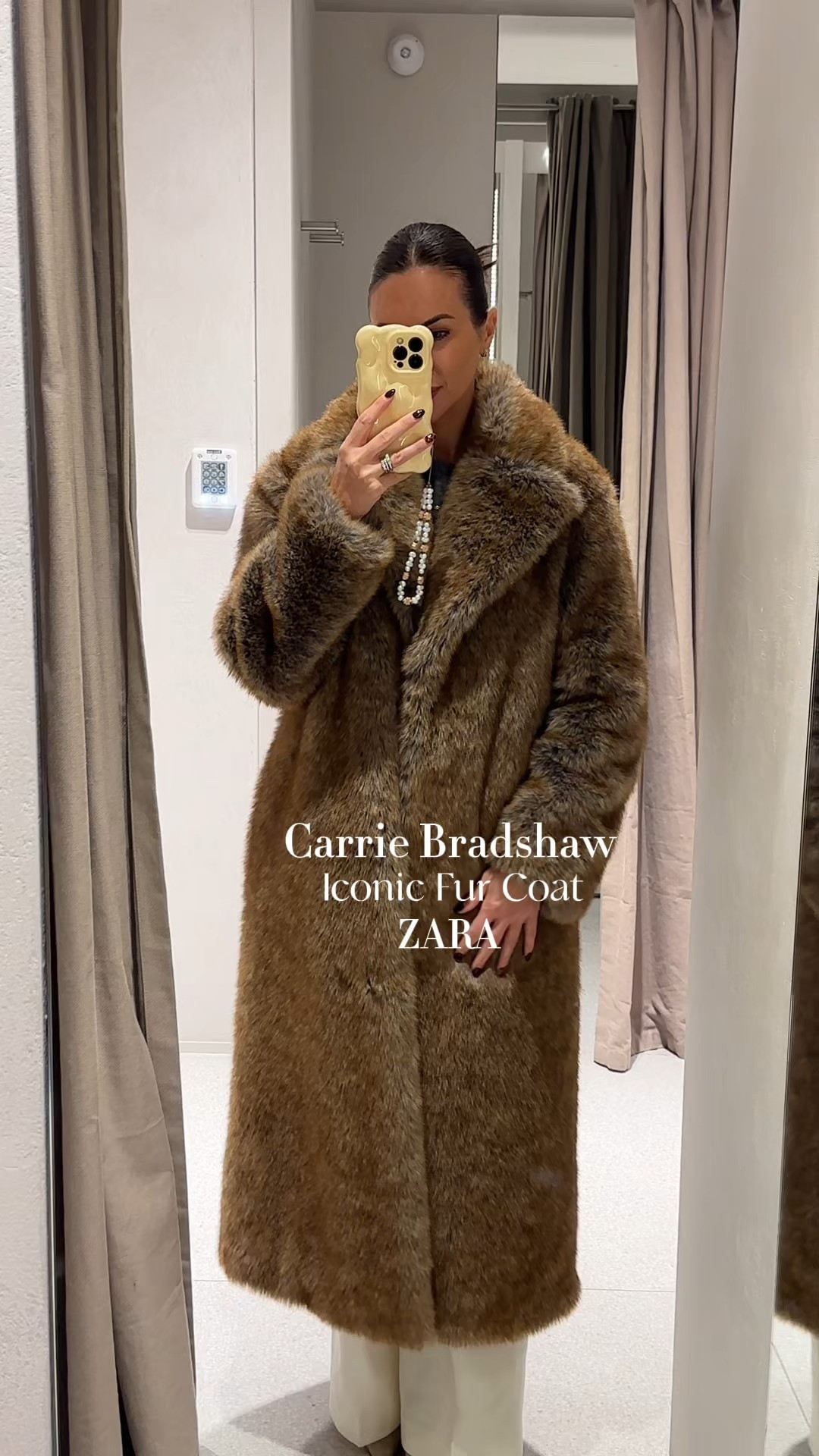 Fur coat season

Winter coat, fur coat, Zara Zara Hall big coat Carrie Bradshaw coat

#LTKfestive #LTKwinter