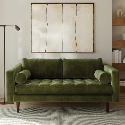 Napa 88.5'' Upholstered Fabric Sofa | Wayfair North America
