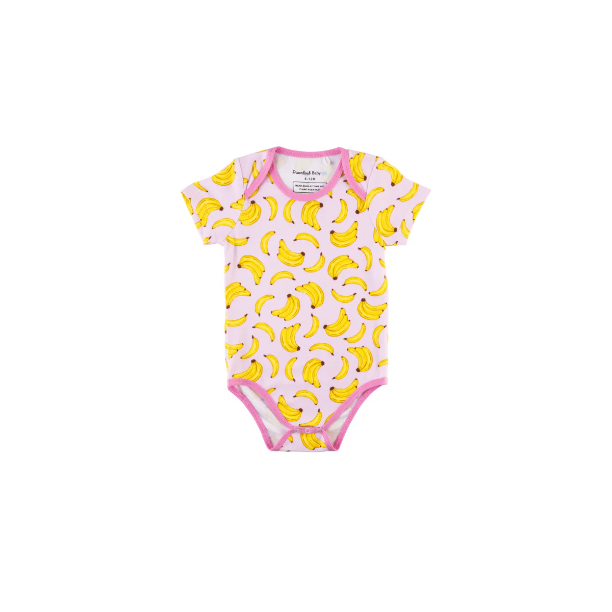 Baby Short-Sleeve Bamboo Bodysuit | Dreamland Baby