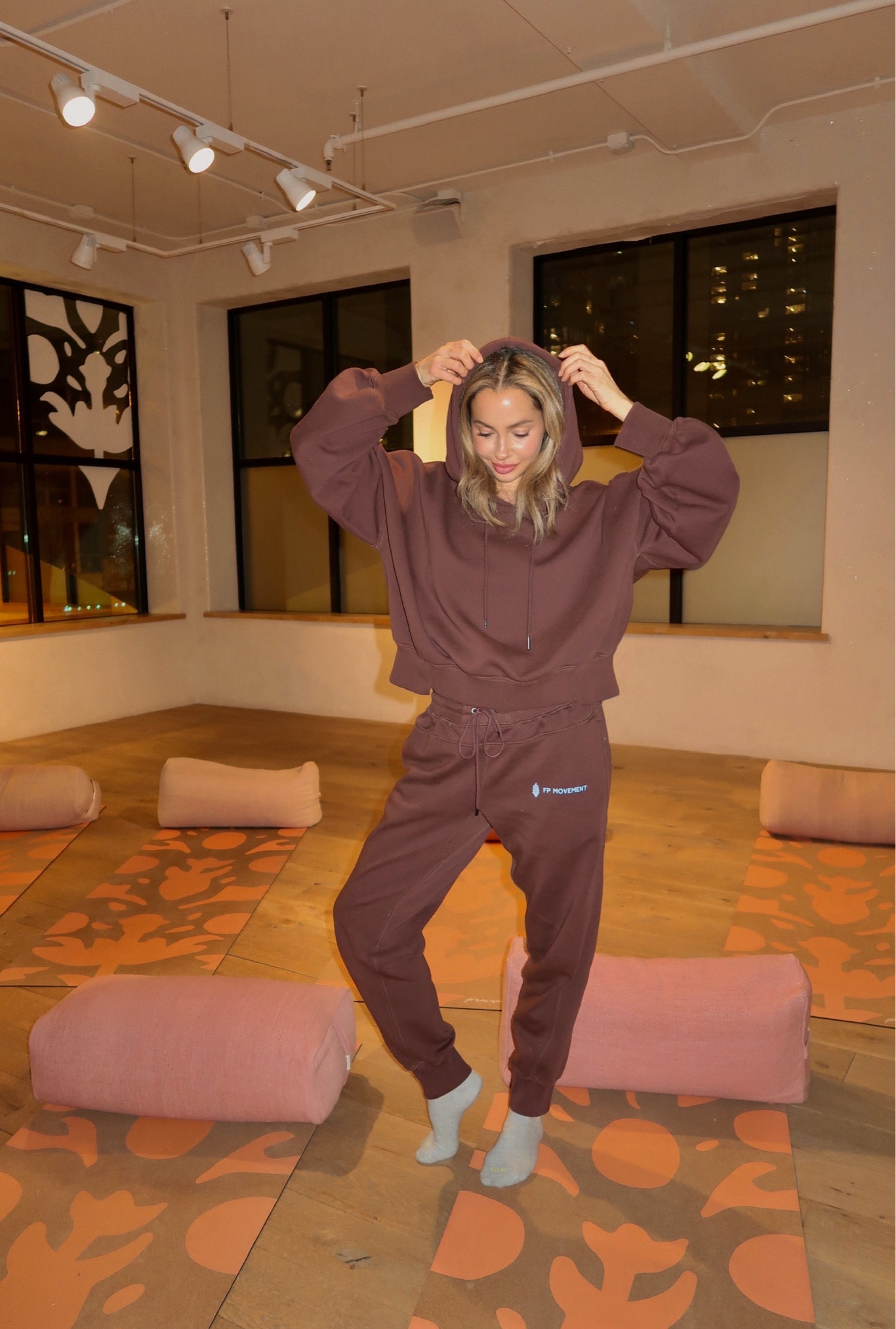 I’ve been living in this sweatsuit - so soft and cozy. I don’t recommend sizing up, I ordered a small and it’s very roomy so probably could have done an extra small 

#LTKActive #LTKU #LTKSeasonal