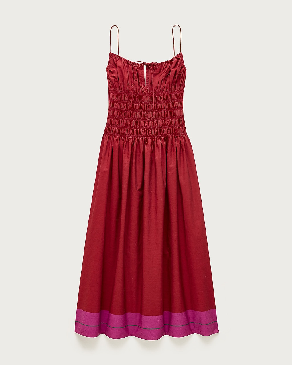 Reverie dress in colorblock cotton poplin | J. Crew US