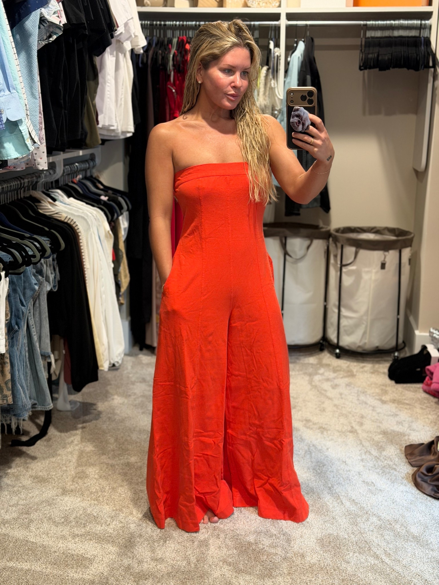 Got one of my fave jumpsuits  from last year in another color❤️

#LTKdayinmylife #LTKBeauty #LTKootd