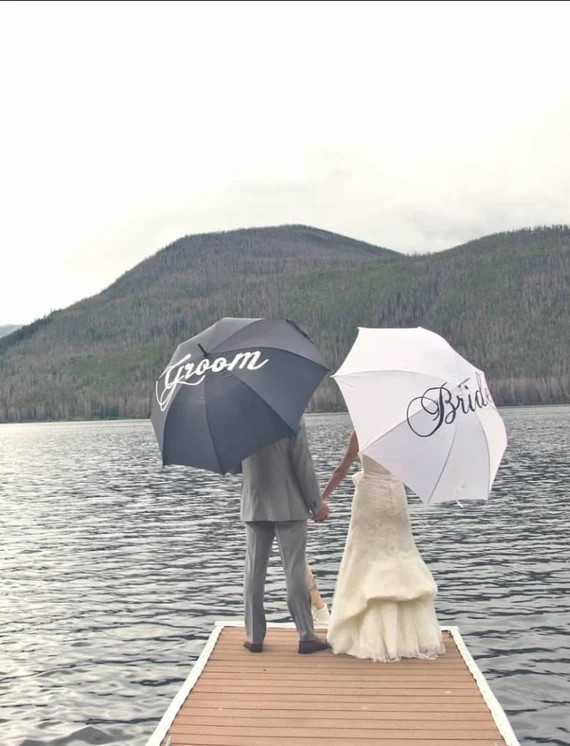 Custom Painted Rain/Waterproof Umbrellas | Etsy (US)