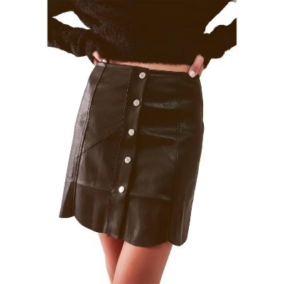 Women's Button Through Mini - Q2 S | Target