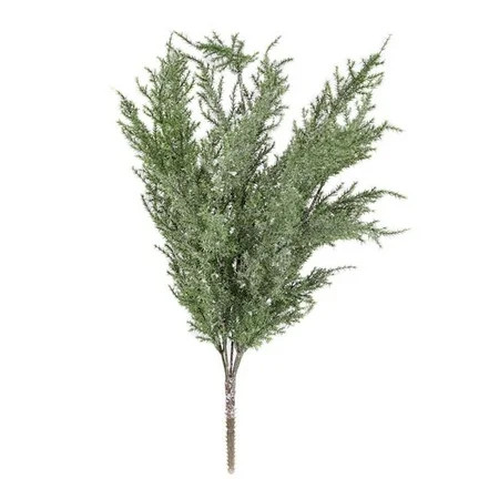 7 Stems Faux Cedar Spray Christmas Decoration, Snow Mist | Walmart (US)