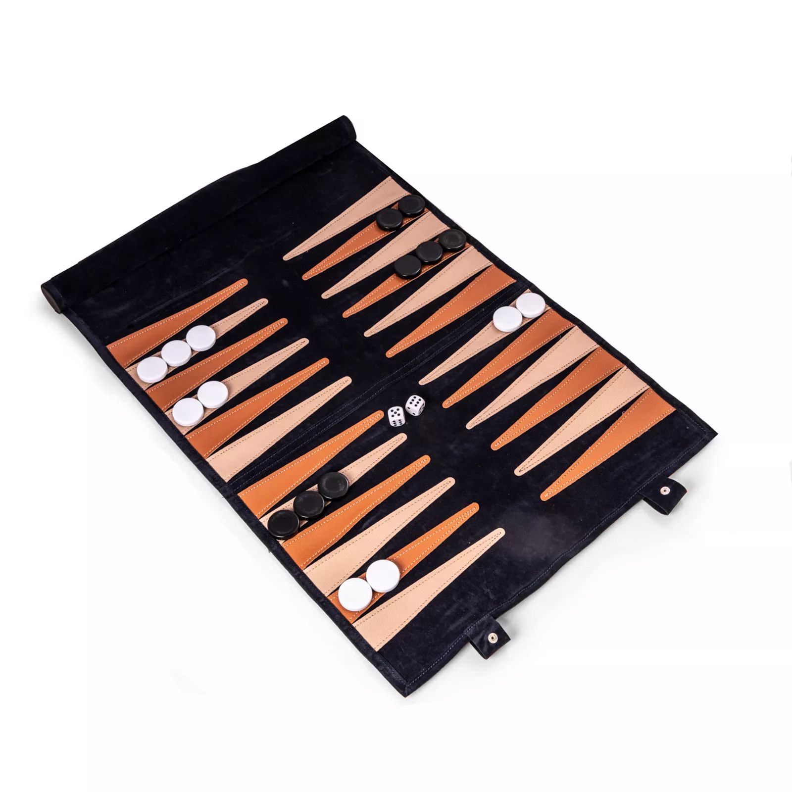 Roll-up Backgammon Travel Set by Bey-Burk, Blue | Kohl's