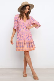 Charlton Dress - Pink | Petal & Pup (US)