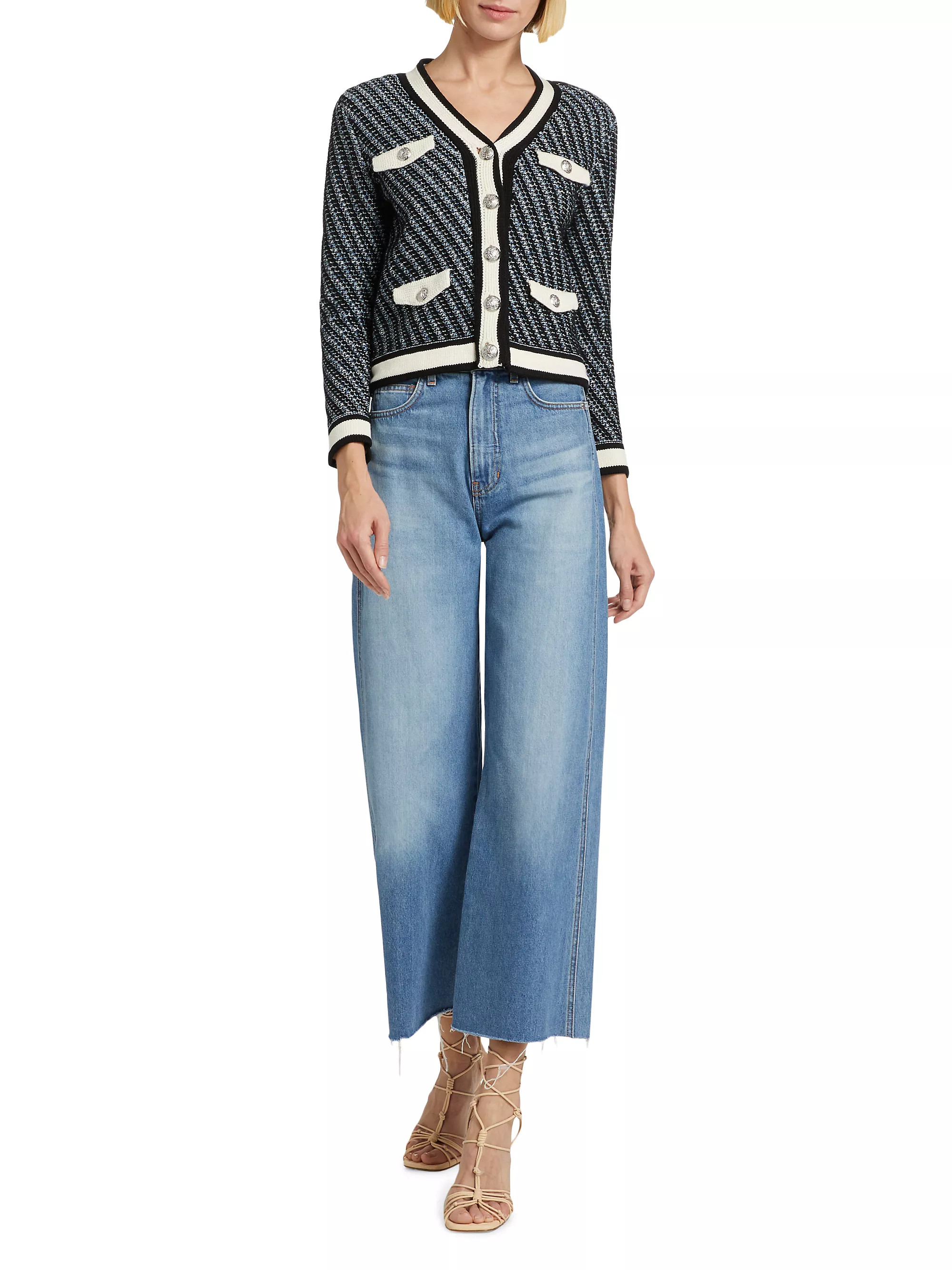 Bealila Cotton Tweed Cardigan | Saks Fifth Avenue