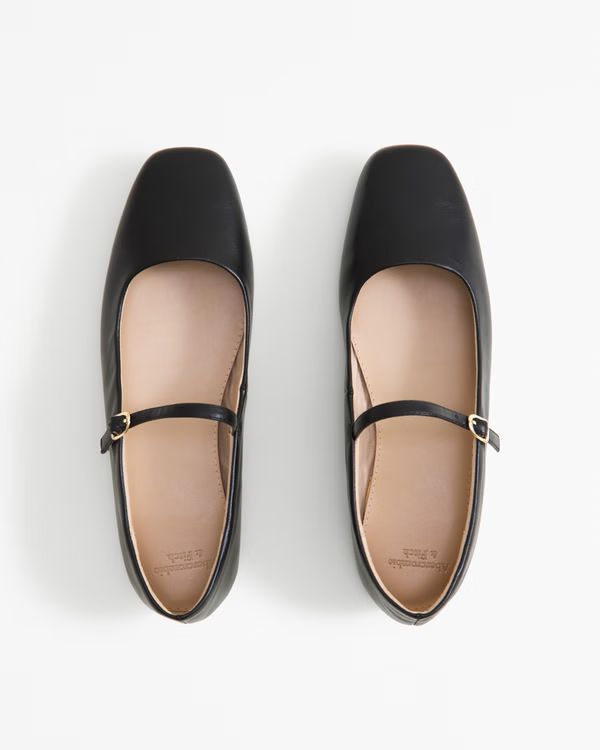 Women's Mary Jane Flats | Women's Shoes | Abercrombie.com | Abercrombie & Fitch (US)