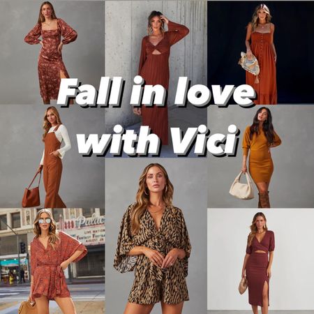 New Fall 2023 looks from Vici Dolls!! 🍁🍁🍁🍁🍁🍁🍁🍁🍁🍁🍁

Dress, dresses, fall photo, family photos, date night, fall look, romper, midi dress, overalls, rust, burnt orange.

#LTKSeasonal #LTKSale #LTKstyletip