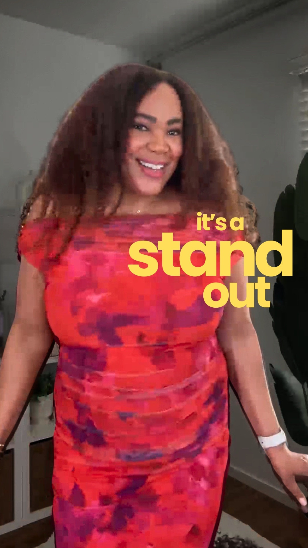 This one is a standout! ✨ Wearing a size large and it comes in different prints. Super stretchy and comfy. This is from my weekly shopping livestream show 📺, Liv By Viv Amazon Finds, for curves and midsize on Amazon Live. 

✨Follow my shop LIVBYVIV on the @shop.LTK app to shop this post and get my exclusive app-only content for Women Over 40! 🙌🏾✌🏾

#womenover40 #over40  #styleover40 #womenintheir40s 

#LTKOver40 #LTKMidsize