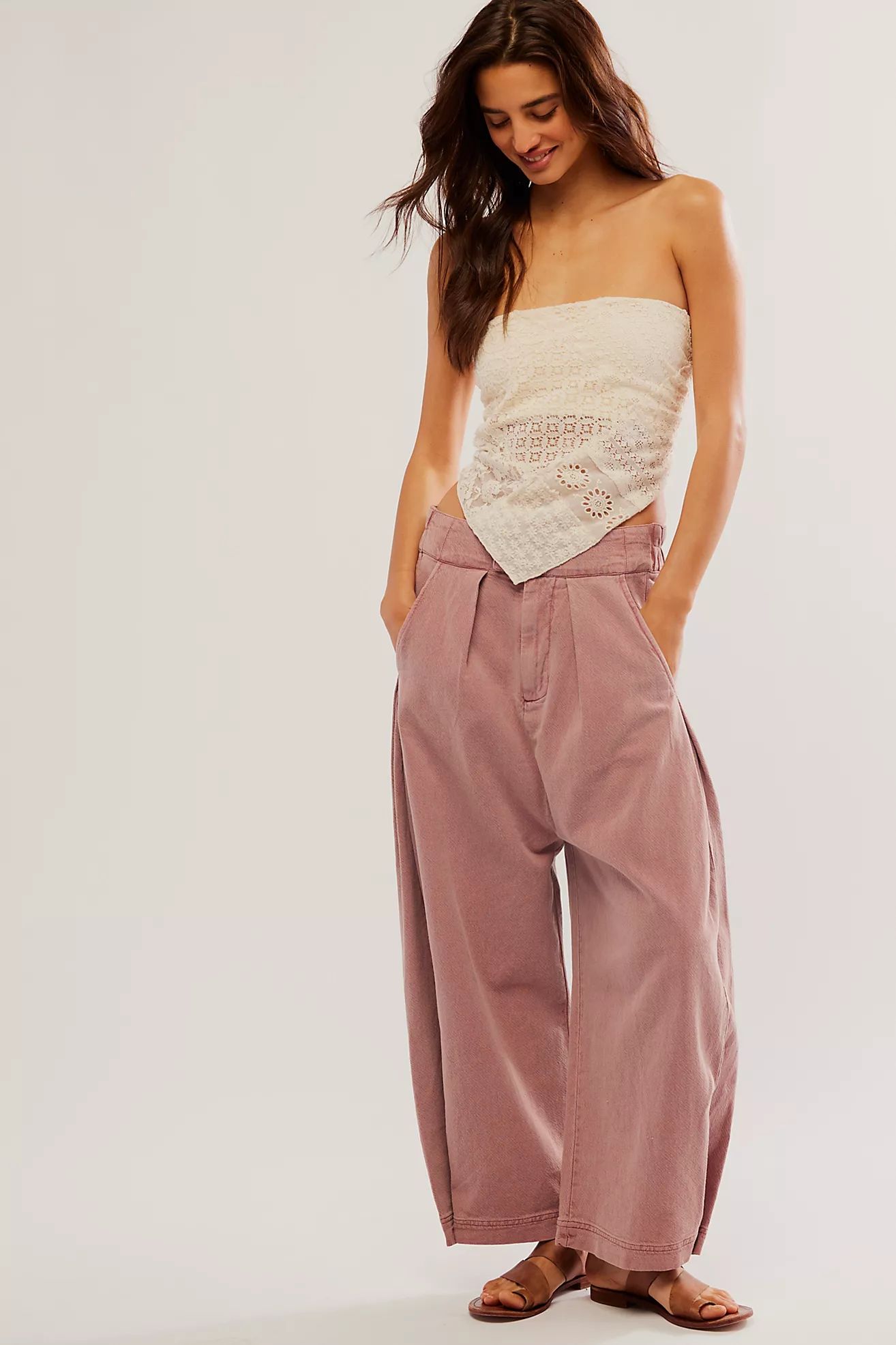 Cool Harbor Wide-Leg Pants | Free People (Global - UK&FR Excluded)