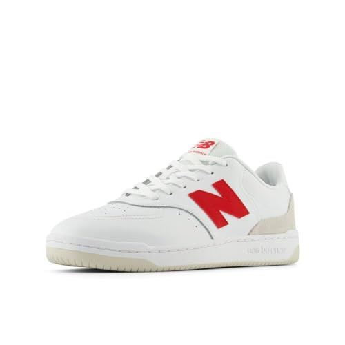 New Balance Men's BB80 V1 Sneaker, White/Team Red, 10 M | Amazon (US)