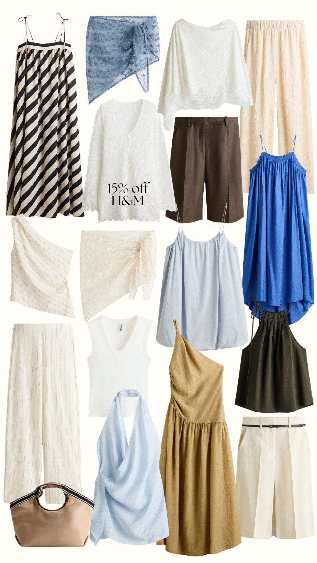 15% off H&M - summer edit, lots of gorg pieces if you have any trips coming up!

#LTKuk #LTKFashionMonth #LTKsummer