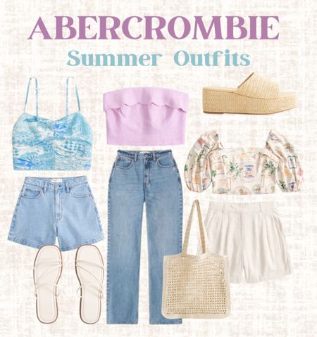 Summer outfits | vacation outfits | travel outfits 
Inspo style guide with outfits from Abercrombie 

#LTKstyletip #LTKtravel #LTKmidsize