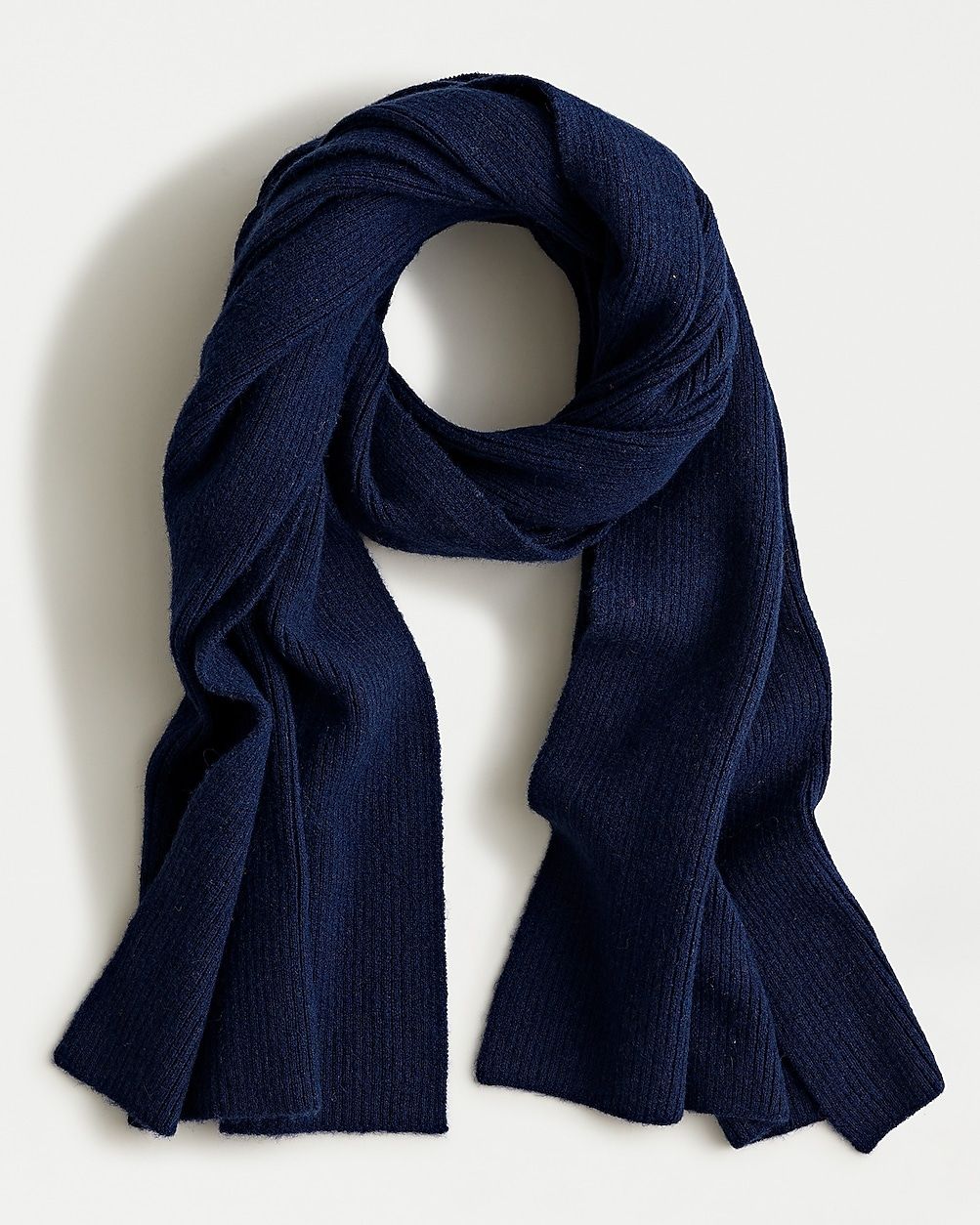 Ribbed scarf in Supersoft yarn | J.Crew US