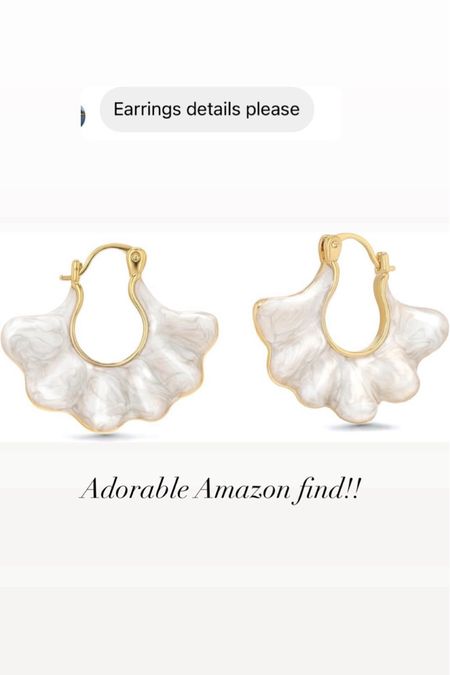 Adorable Amazon earrings 
Light and so beautiful 

#LTKU #LTKfindsunder50 #LTKstyletip