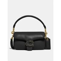 Pillow Tabby Small Leather Shoulder Bag - Black | Very (UK)