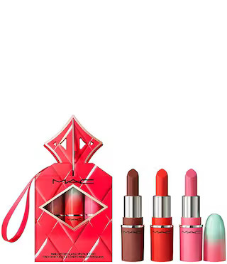 Wildest Gleams Mini Bright Lip Lustreglass Lipstick Trio Gift Set | Dillard's