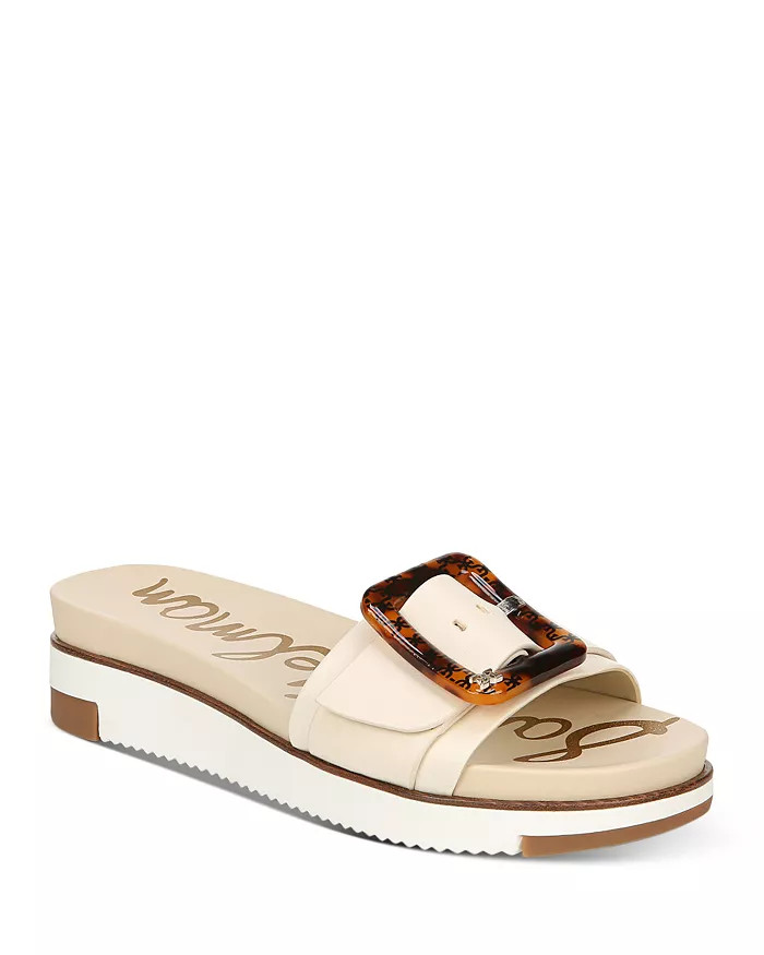 Women's Ariane Slip On Buckled Wedge Sandals | Bloomingdale's (US)
