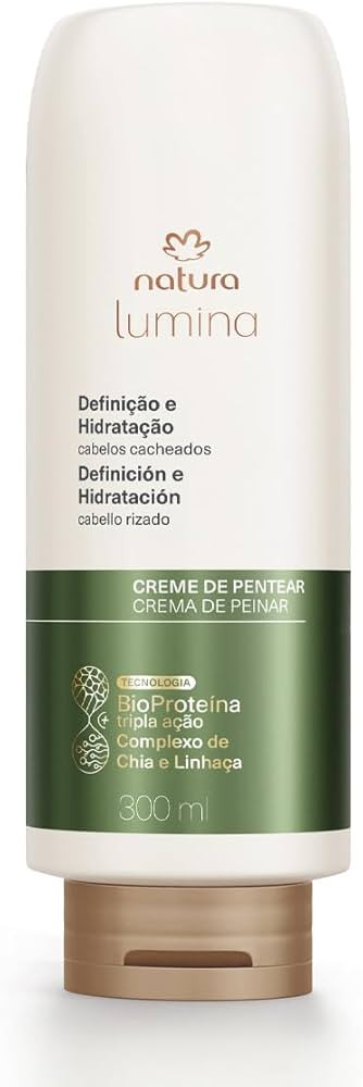 Natura, NATURA LUMINA CREME DE PENTEAR CABELOS CACHEADOS 300ml | Amazon (BR)