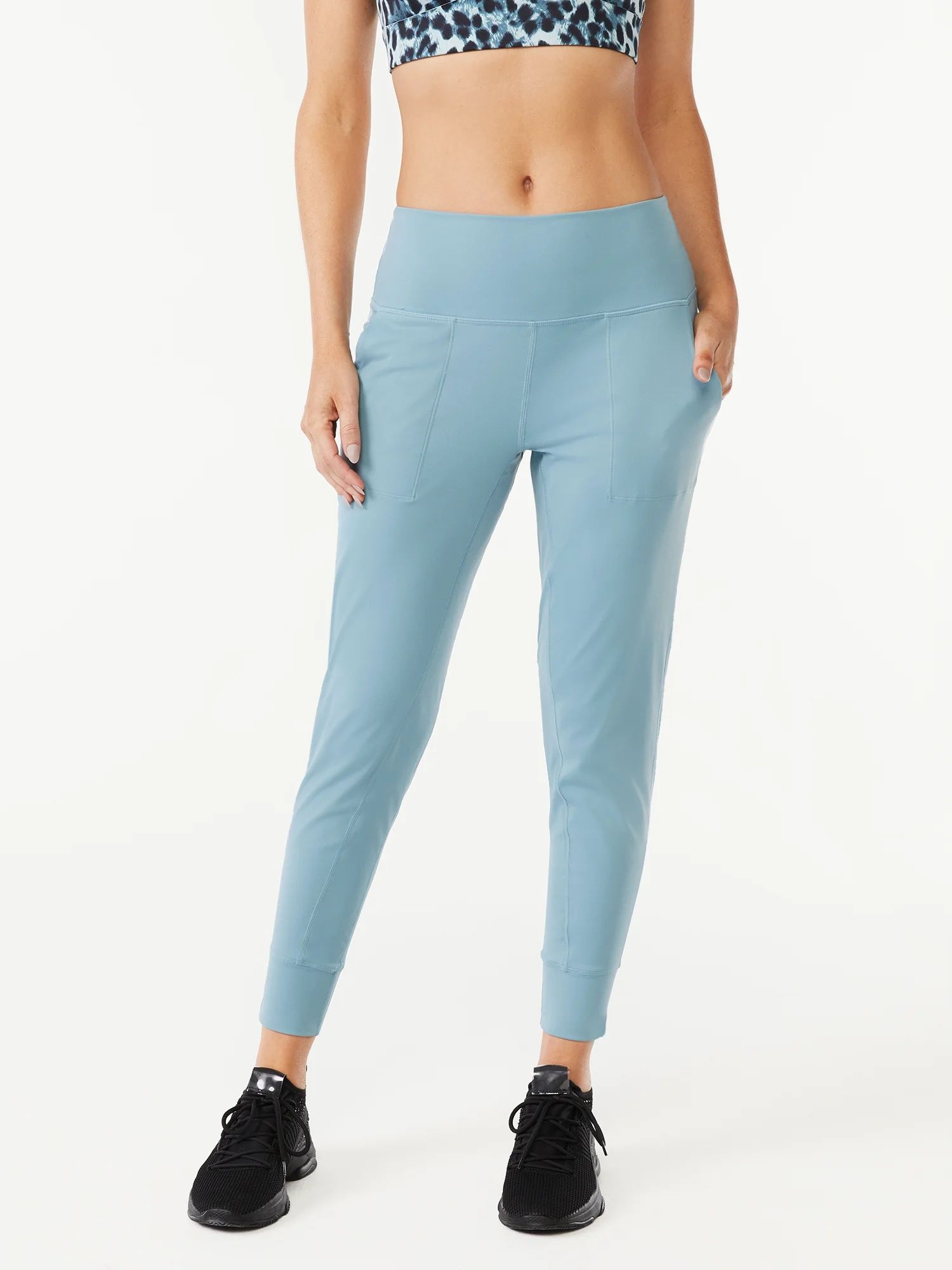 Sofia Active by Sofia Vergara Women’s High Waist Studio Joggers, 27" Inseam - Walmart.com | Walmart (US)