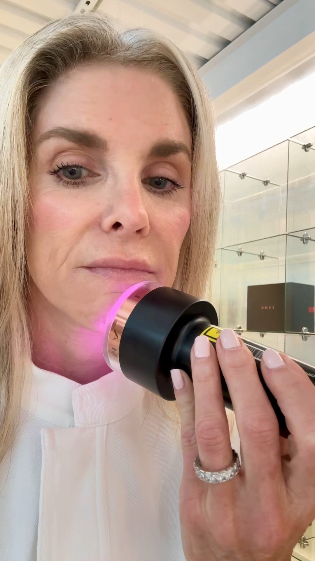 Trying the LYMA Laser. 
Use daily fir 3 minutes on areas to reduce wrinkles and promote healing 


#LTKBeauty