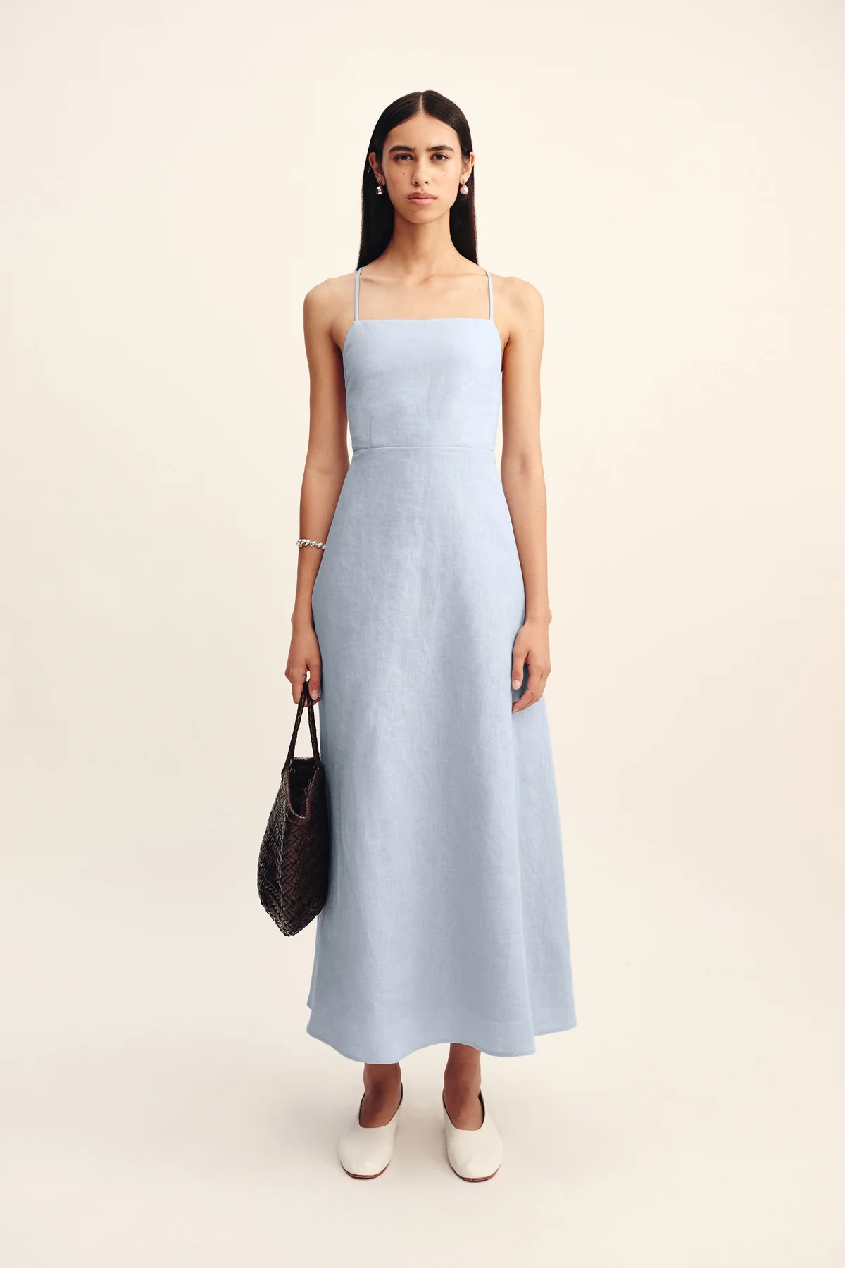 LORI DRESS - SILVER BLUE | POSSE (US)