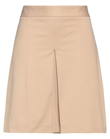 Circolo 1901 Woman Mini skirt Beige Size 4 Cotton, Elastane | YOOX (US)